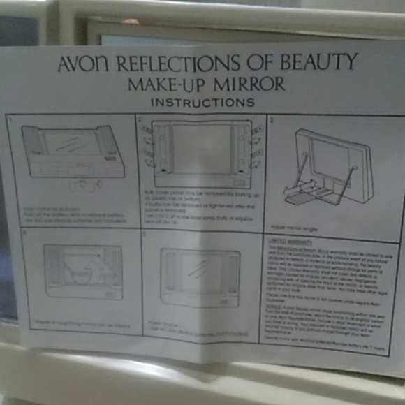 Avon lighted makeup mirror NIB - Picture 5 of 8